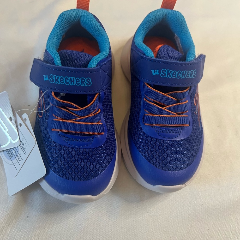 Lil Skechers Toddler Boys Play Scene Running Shoes Size 6